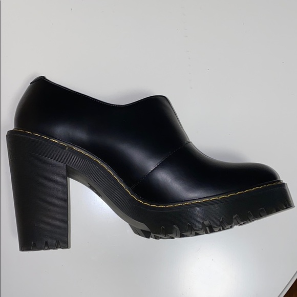 RARE AUTH NIB DR. MARTENS CORDELIA PLATFORM BOOTIE - Picture 5 of 11